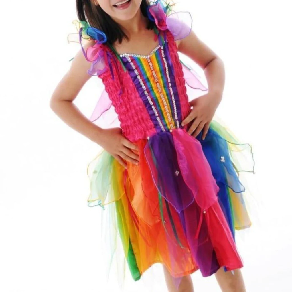 Rainbow Ribbon Fairy Dress