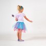 Fairy Skirt Cerise/Aqua