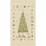 "O Christmas Tree" - Cream - 60cm Panel 